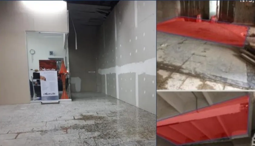 Peluquería y obras del aeropuerto.