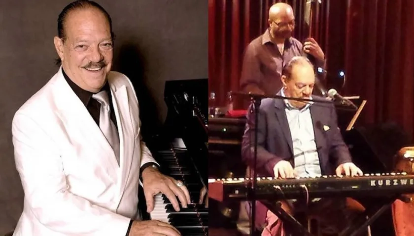 Dos facetas de Larry Harlow.