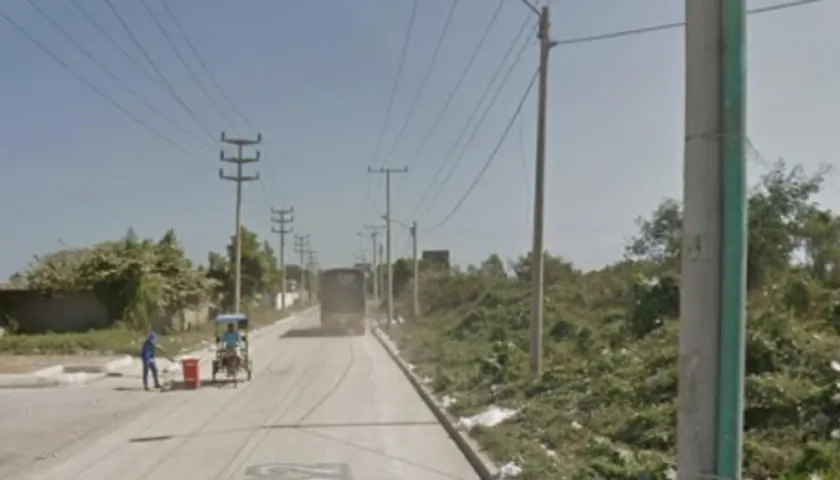 Lugar de los hechos.