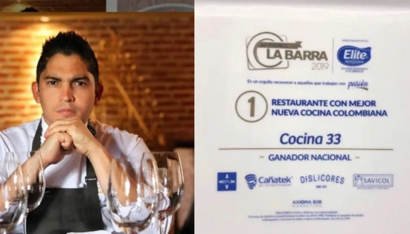 Manuel Mendoza, chef de Cocina 33.