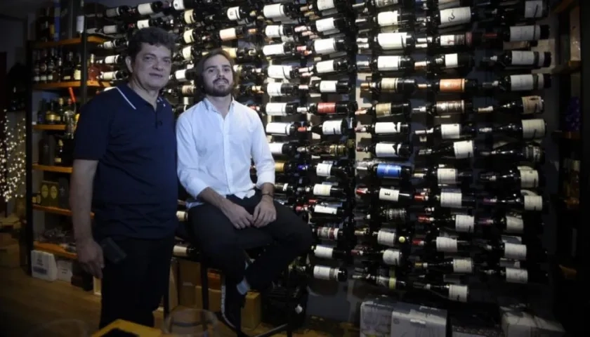 Ignacio Gonzáles Viggiano y su hijo, Alejandro González De La Peña.