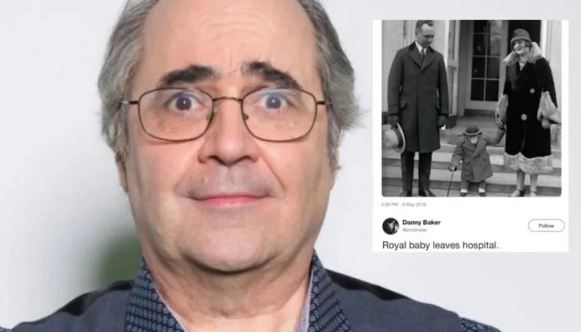 Danny Baker, el periodista de la BBC despedido.