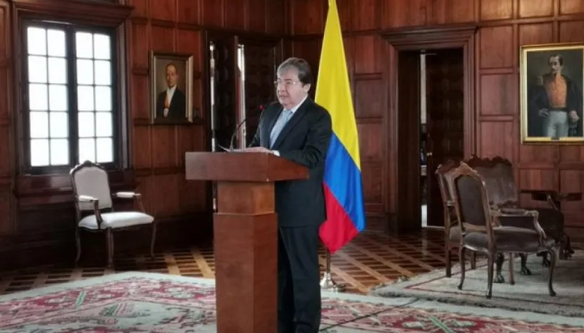 Carlos Holmes Trujillo, canciller colombiano.