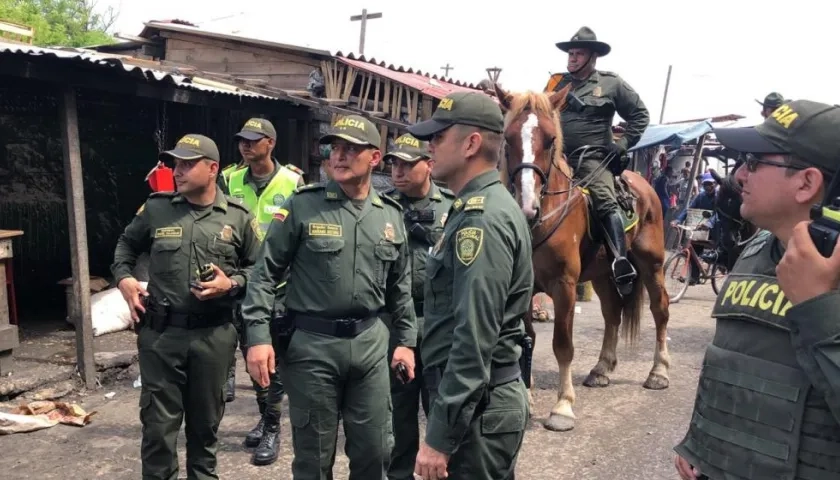 El comandante de la Mebar, general Mariano Botero Coy.
