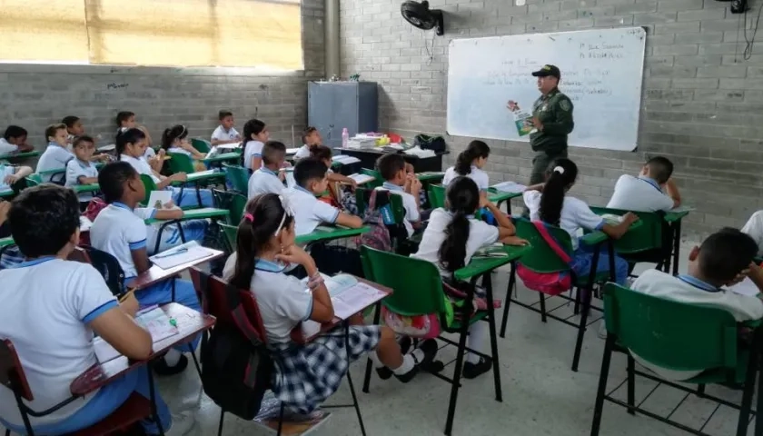 La campaña es transmitida a los jóvenes a través de charlas de sensibilización.