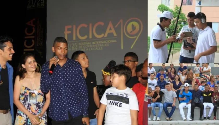 Los jóvenes de Villas de la Cordialidad.