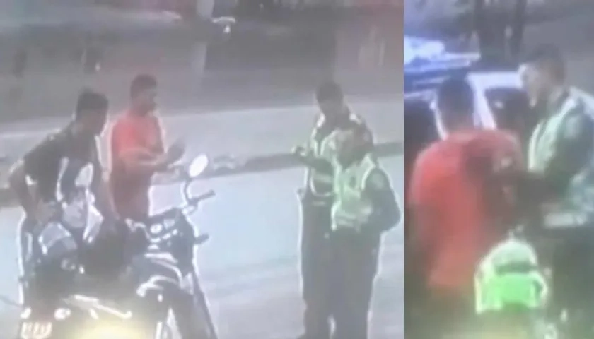 Momento de la captura y conducción.