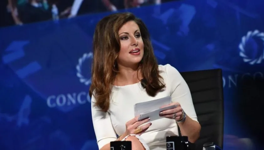 Morgan Ortagus, portavoz del Departamento de Estado.