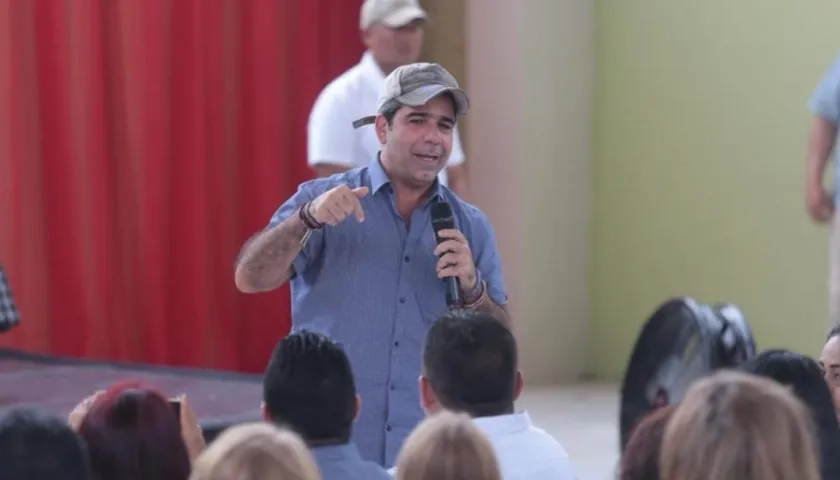 El Alcalde de Barranquilla, Alejandro Char.