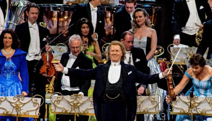 Andre Rieu, violinista holandés.