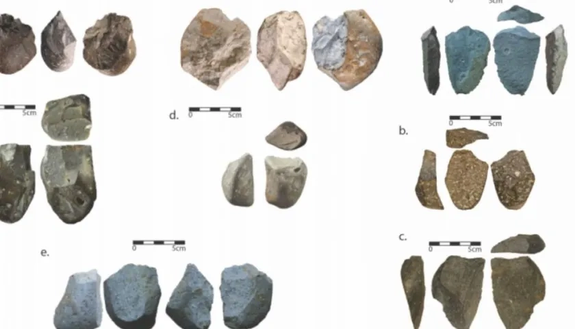  Fueron necesarios varios años de excavación a mano para hallar estos elementos.