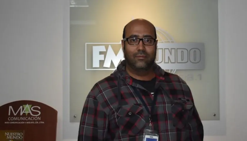 Daniel Regalado, presidente de la Asociación Civil Venezuela en Ecuador.