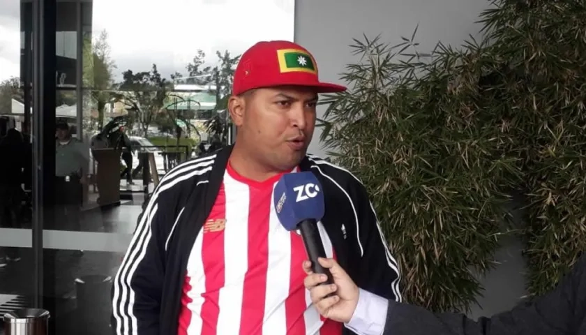 Gabriel 'El Ruso' Vallejo, líder del Frente Rojiblanco Sur.