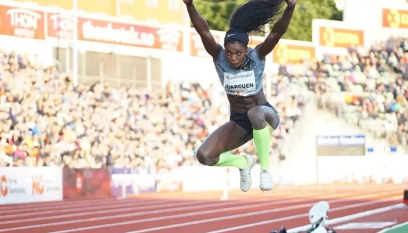 Caterine Ibargüen ganó en Oslo.