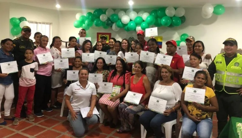 Graduación en Villa San Pablo.