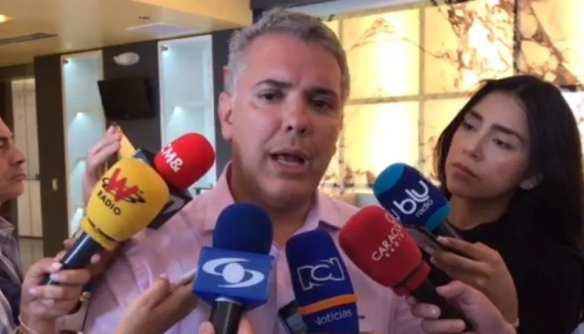 El Presidente de la República, Iván Duque.