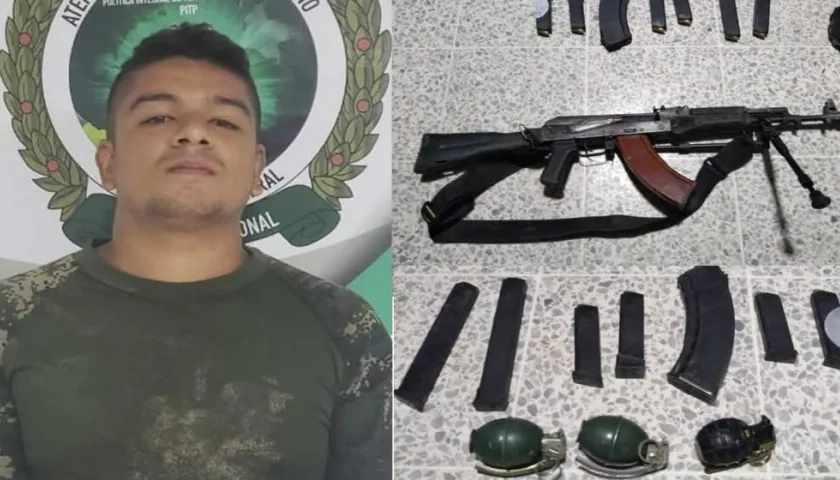 En el municipio de Puerto Santander capturados a "Torombolo" y "El costeño".