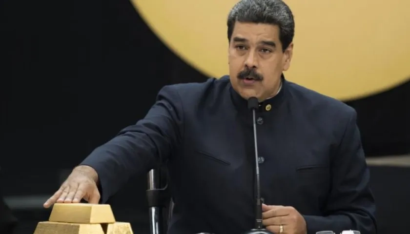 El Presidente de Venezuela, Nicolás Maduro.