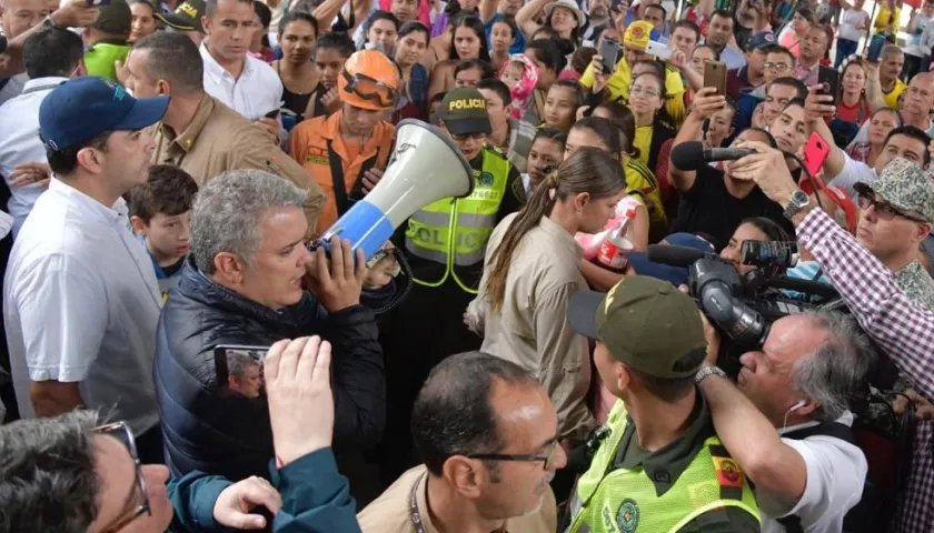 El Presidente de la República, Iván Duque.