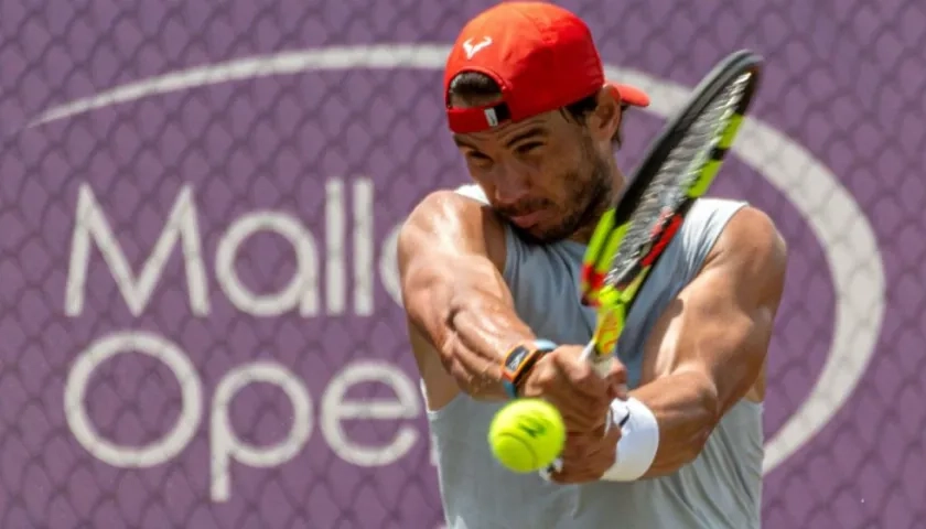 Rafael Nadal, tenista español. 