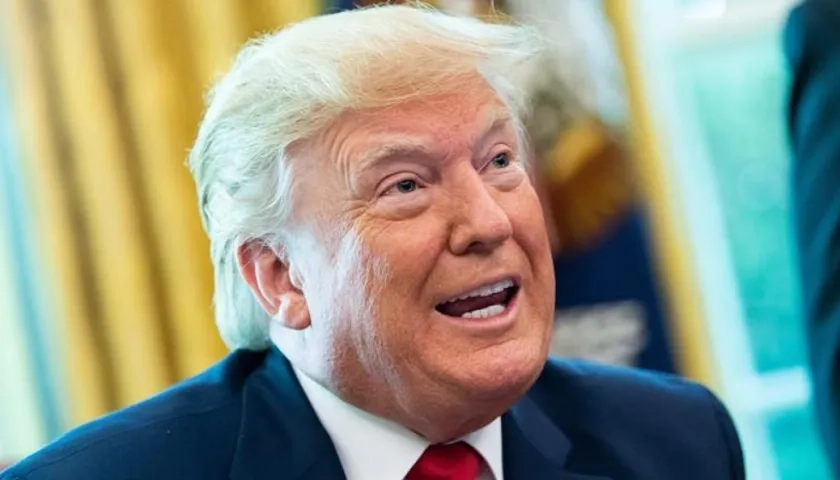 Donald Trump, presidente de Estados Unidos. 