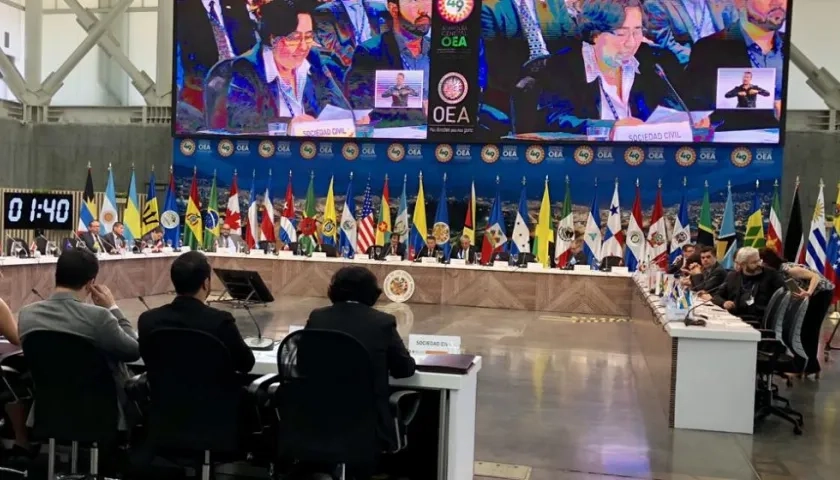 Azahalea Solís, del Movimiento Autónomo de Mujeres (MAM) de Nicaragua.