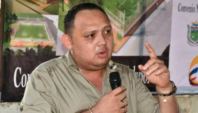 Alcalde de Tierralta, Fabio Leonardo Otero Avilés. 