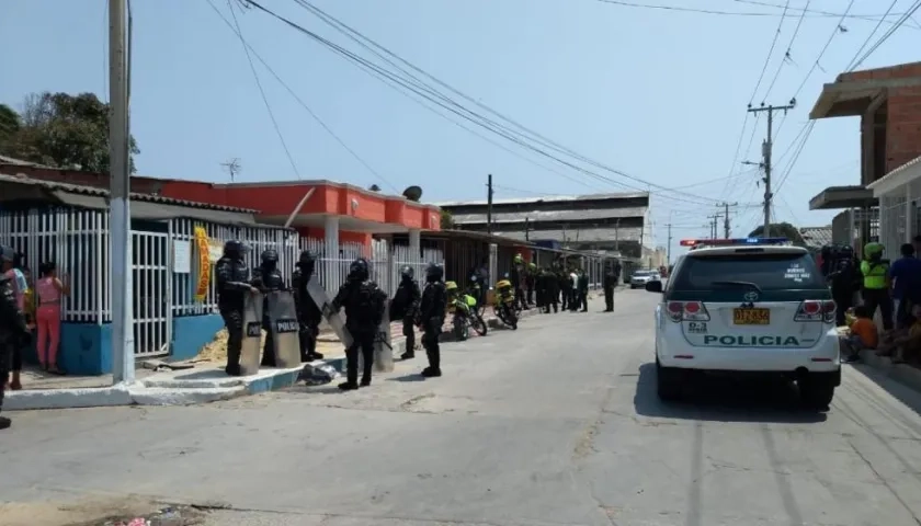 En esta zona del barrio Rebolo asesinaron al 'Negro Bola'.