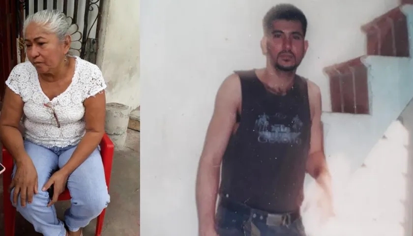 Edith Barrios, madre de Emerson González Barrios