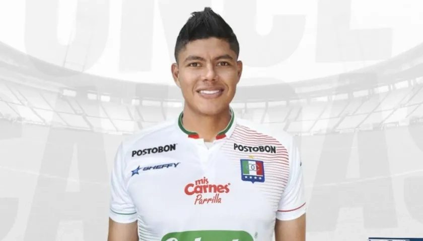 Enrique Serje, volante atlanticense. 