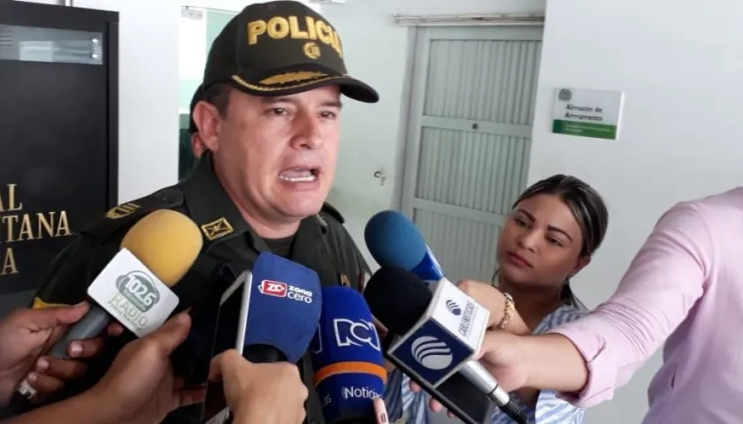 El subcomandante de la Mebar, Engelbert Grijalba.