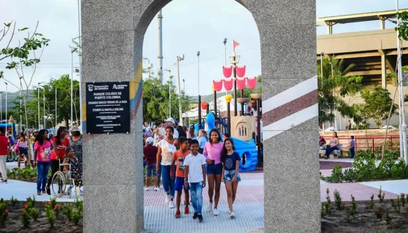 Parque Coliseo Puerto Colombia.
