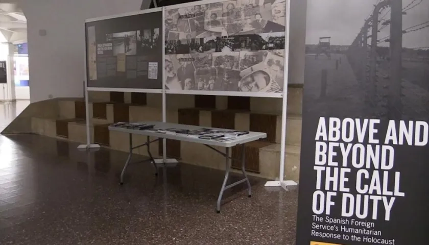 Dieciocho diplomáticos españoles fueron hoy honrados en Jerusalén