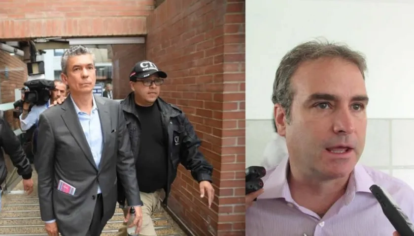 Laude Fernández y Pablo Felipe Robledo.