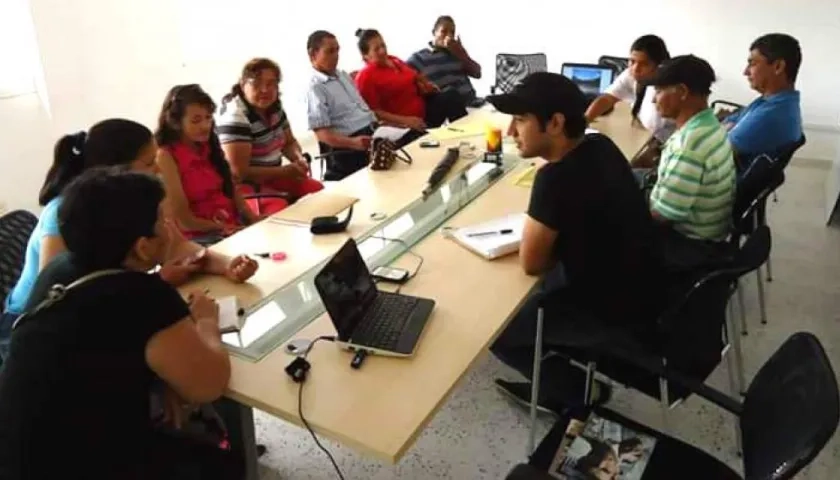 Integrantes del Consejo Territorial de Planeación de Baranoa.