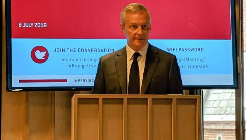 El ministro francés de Economía y Finanzas, Bruno Le Maire.