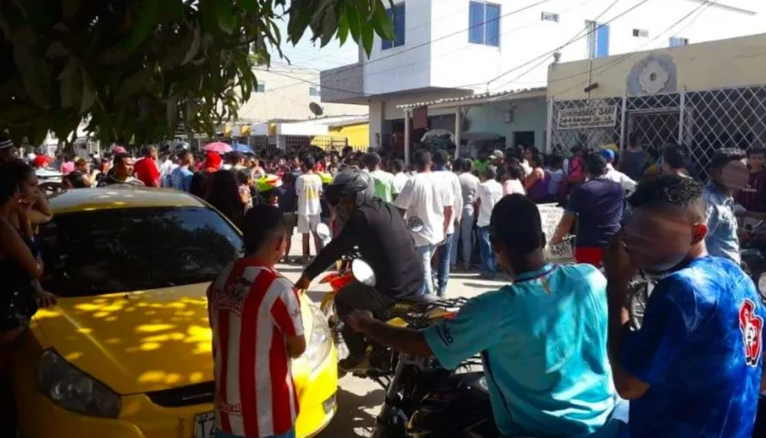 Sector donde se produjo el hecho.