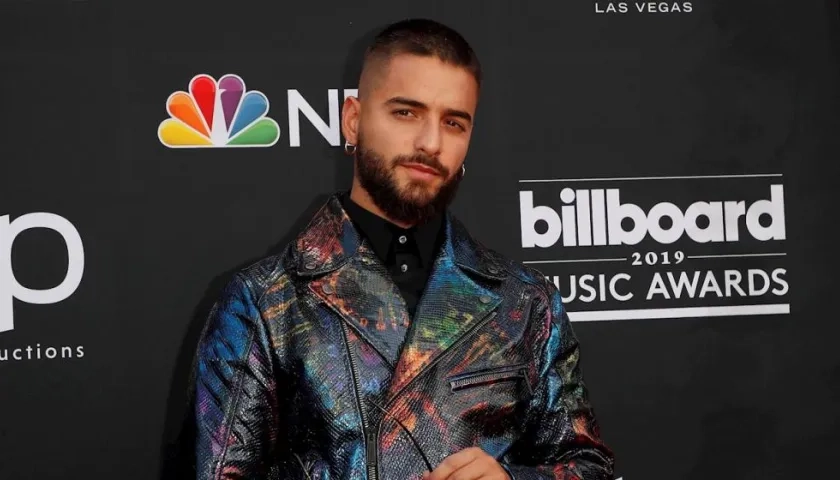 Maluma, cantante colombiano.