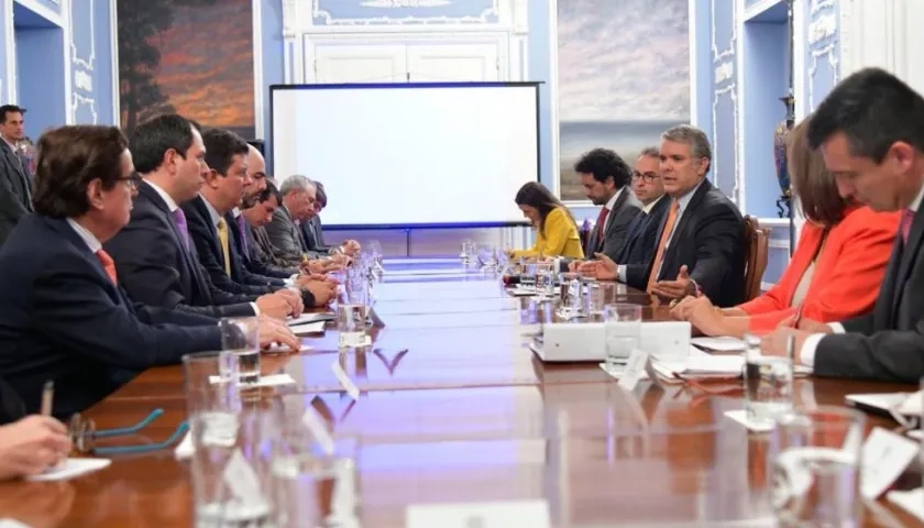 El Presidente Ivan Duque ratificó el respaldo a los bananeros de la Costa Atlántica y Urabá.