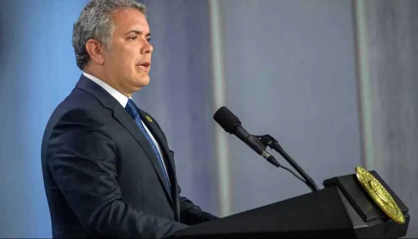 Iván Duque, Presidente de Colombia.