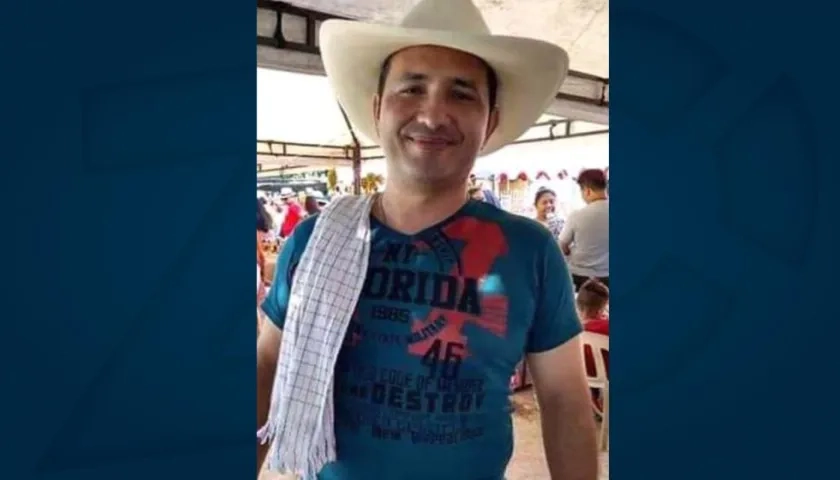 Geovanni Calderón Martínez, tendero asesinado.