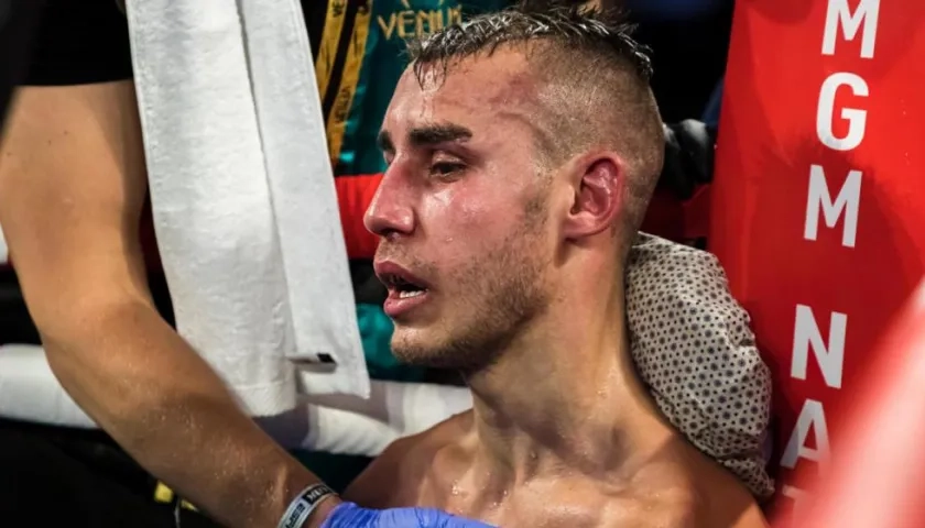 El boxeador ruso Maxim Dadashev.