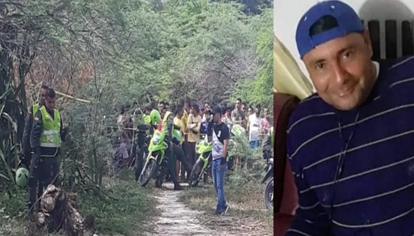 Roberto Mario Fontalvo Silvera fue hallado muerto en esta trocha de Palmar de Varela.
