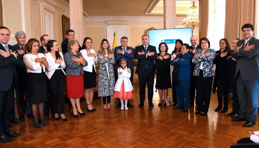 Presidente recordó a las víctimas, entre ellas Ana Cecilia Niño.