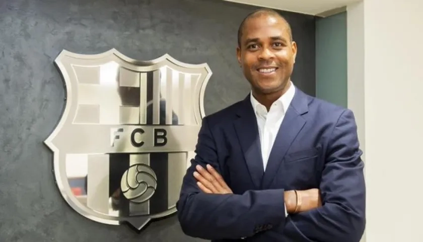 El exjugador holandés Patrick Kluivert.