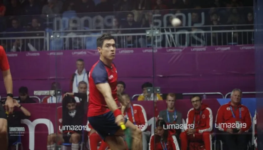 Miguel Ángel Rodríguez, squashista colombiano. 