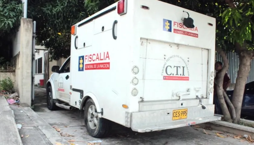 El cuerpo fue trasladado por el CTI a Medicina Legal.