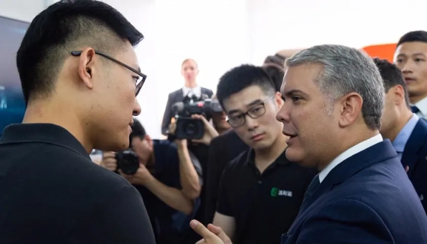 El Presidente de la República, Iván Duque.