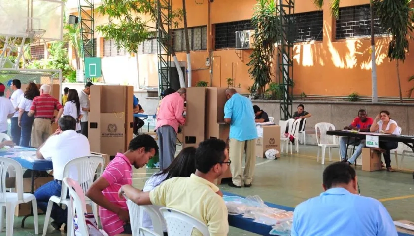 Puestos de votación  