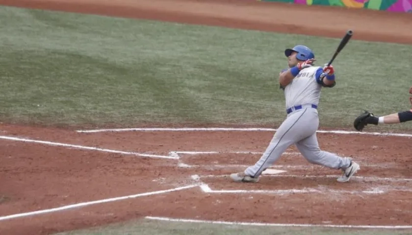 Cristian Correa, pelotero colombiano.  